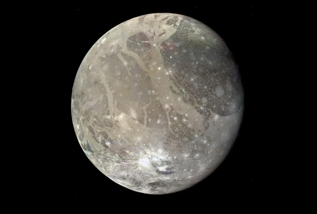 Jupiter’s moon Ganymede discovered water vapor in the atmosphere