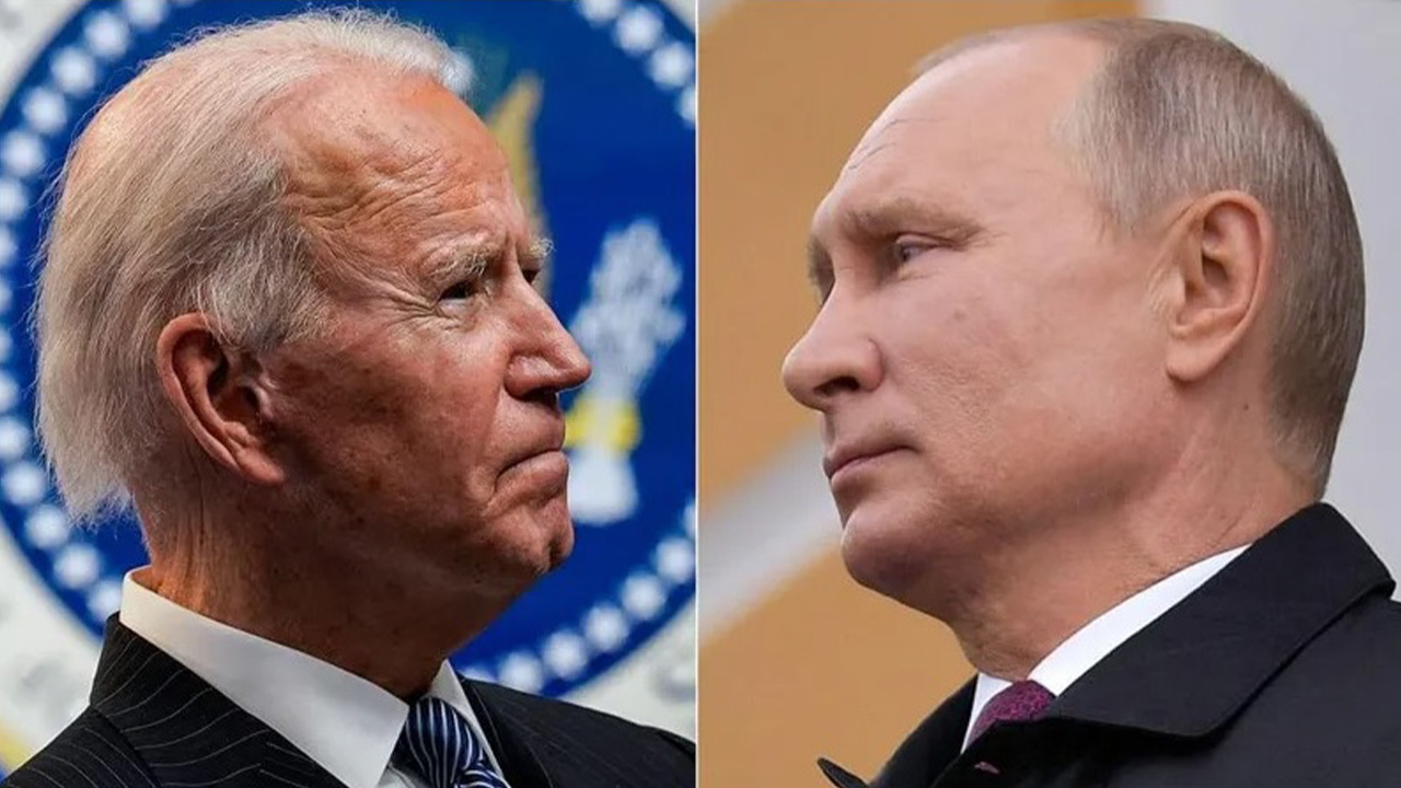 “Vladimir Putin has real problems … this makes him an even more dangerous man,” what did Joe Biden say to US spies?
