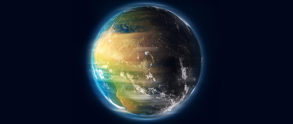 Oxygen needed for life has emerged thanks to the slowing of its rotation on Earth – a new study