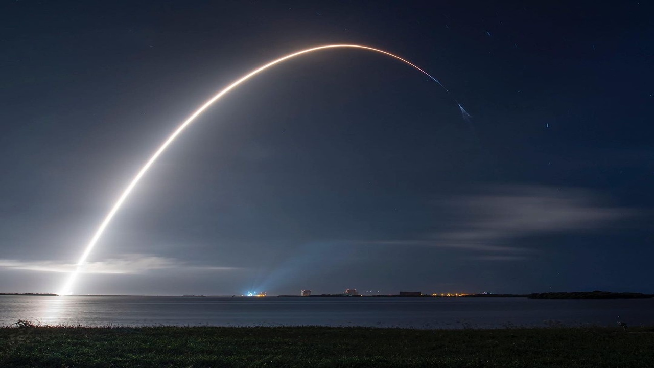 SpaceX launched a Falcon 9 rocket and Dragon 2 spacecraft