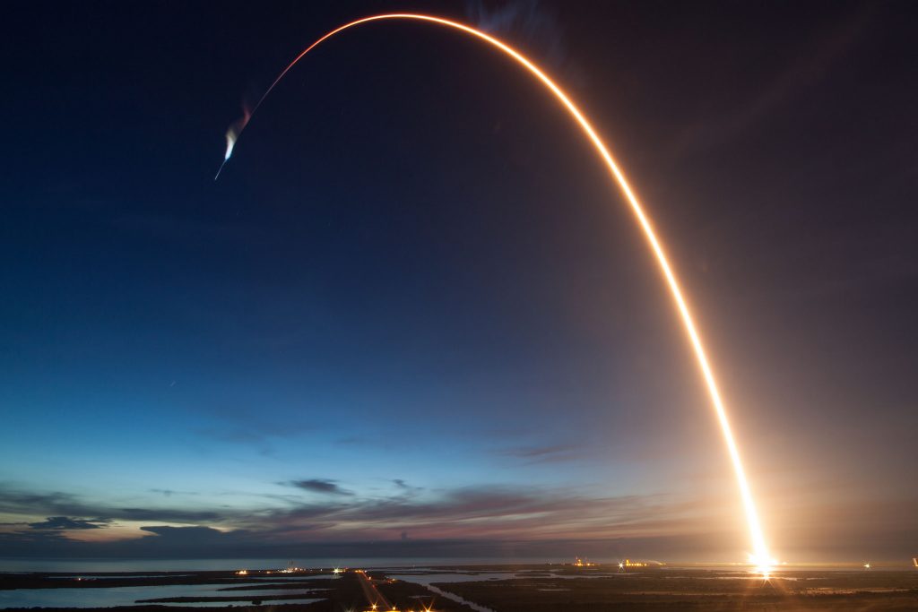 SpaceX Falcon 9 rocket NASA spacecraft