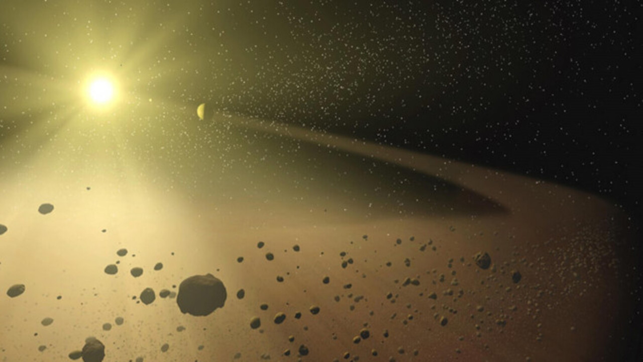 Two objects containing organic matter were found in the asteroid belt