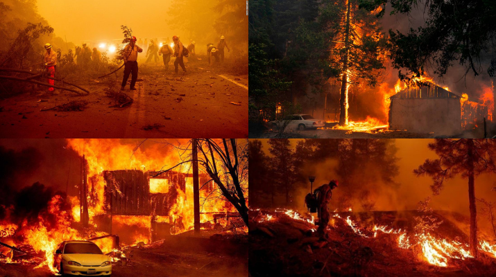 California fights one of the largest forest fires in state history – only 21% of Dixes killed