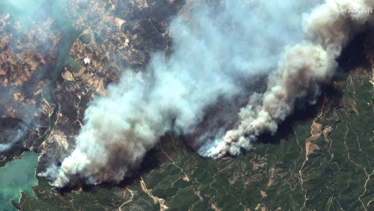 16,603 people have been evacuated due to the fire in Turkey