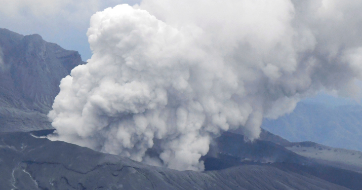 A volcano has erupted in Japan – the 3rd level of alarm has been declared A volcano has erupted in Japan – the 3rd level of alarm has been declared