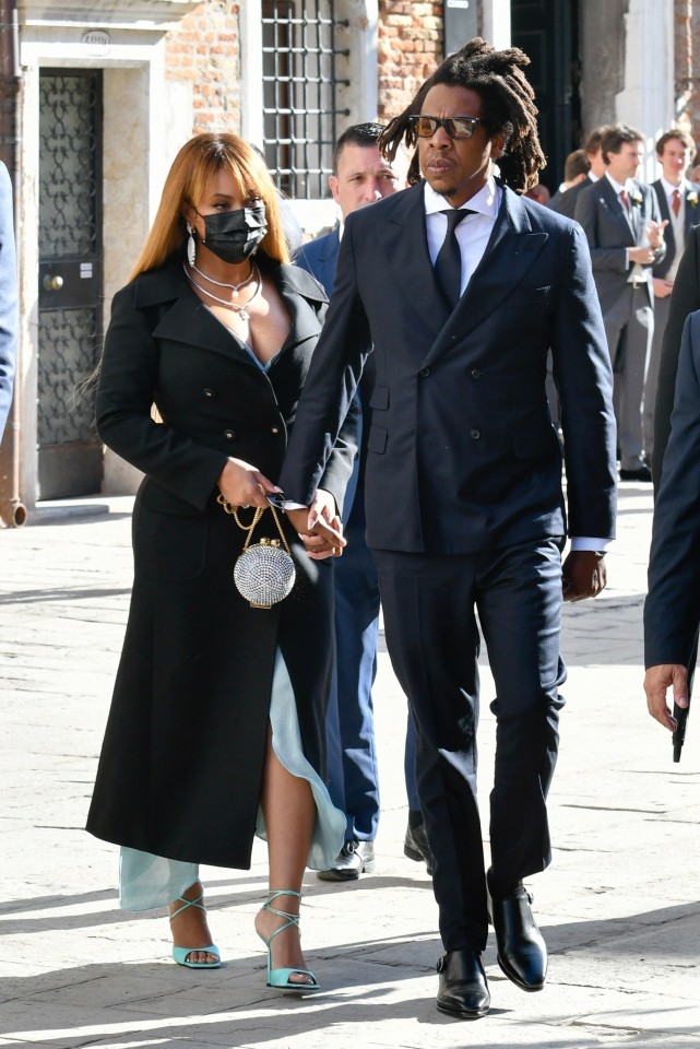 Jay-Z and Beyoncé in Venice