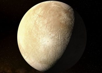 Traces of constant water vapor have been found in the atmosphere of Jupiter’s satellite