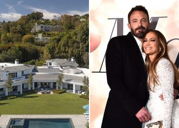 Jennifer Lopez and Ben Affleck bought a huge house for  million