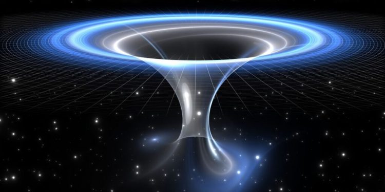 Worm holes might solve one of the well-known paradoxes of black holes Worm holes might solve one of the well-known paradoxes of black holes