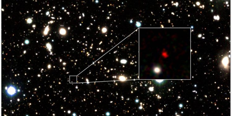 The most distant galaxy to date has been discovered, emerging soon after the Big Bang The most distant galaxy to date has been discovered, emerging soon after the Big Bang