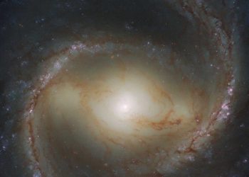 Hubble photographed another distant spiral galaxy