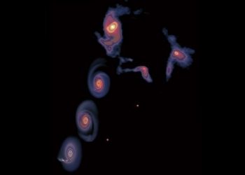 Astronomers have discovered an unusual spiral object in the center of our galaxy