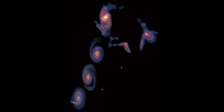 Astronomers have discovered an unusual spiral object in the center of our galaxy Astronomers have discovered an unusual spiral object in the center of our galaxy