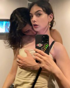 Deva Cassel with her boyfriend