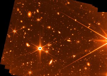 The first test image of the James Webb Telescope