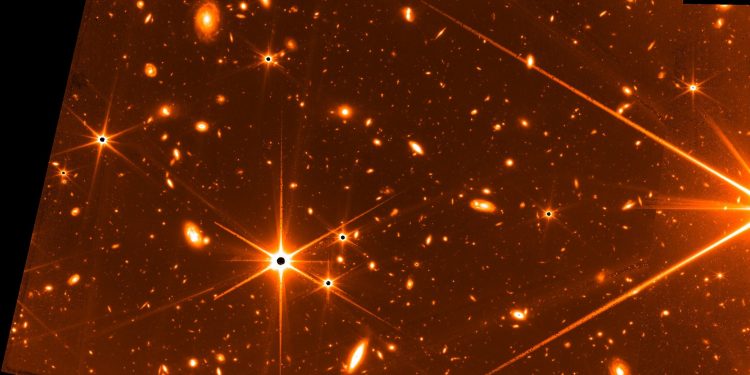 The first test image of the James Webb Telescope The first test image of the James Webb Telescope
