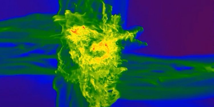 The oldest, brightest black holes in the universe were born from violent gas attacks, new study suggests The oldest, brightest black holes in the universe were born from violent gas attacks, new study suggests