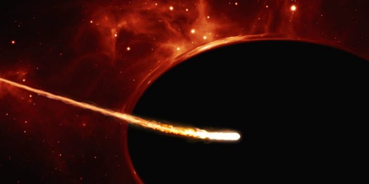 Astronomers observed how a black hole swallowed a star Astronomers observed how a black hole swallowed a star