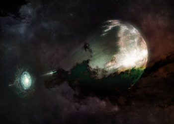 Astronomers catch a super-energetic collision of dead stars