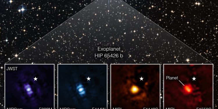 James Webb took the first direct photo of a distant exoplanet James Webb took the first direct photo of a distant exoplanet