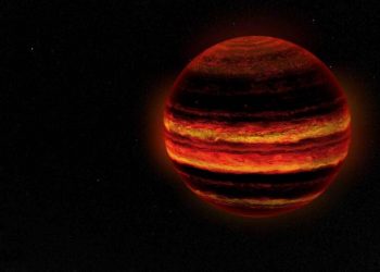 Clouds of sand have been discovered in the atmosphere of an unformed star