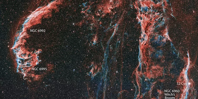 The Veil Nebula is best hunted down under a dark, transparent and moonless night The Veil Nebula is best hunted down under a dark, transparent and moonless night