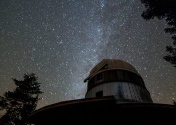 Unique footage of the collision of an asteroid with a satellite of NASA was captured from Georgia (Abastumni)