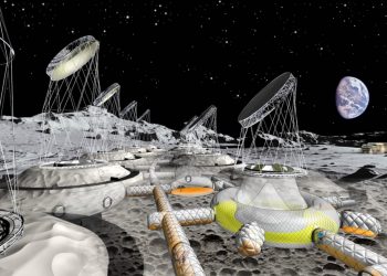 System study of proposed inflatable moon base