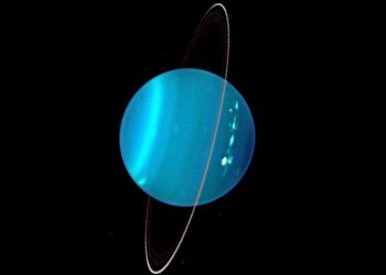 The reason for the strange, extreme tilt of Uranus is probably certain