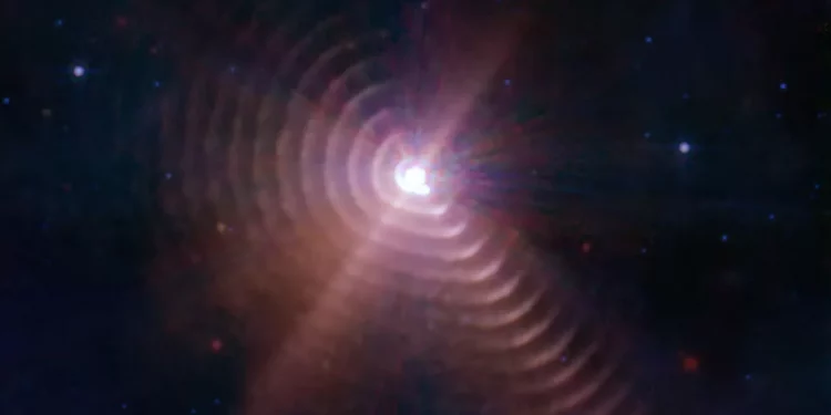 Alien megastructures? Cosmic thumbprint? What’s behind a James Webb telescope photo that had even astronomers stumped Alien megastructures? Cosmic thumbprint? What’s behind a James Webb telescope photo that had even astronomers stumped