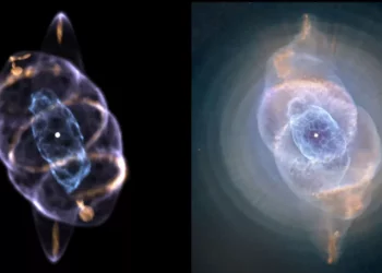 New 3D view of Cat’s Eye Nebula suggests double star hides at its heart