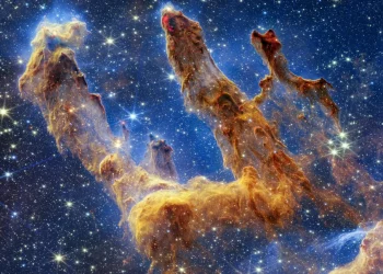 Webb Space Telescope’s Captures Incredible Star-Filled Portrait of Pillars of Creation