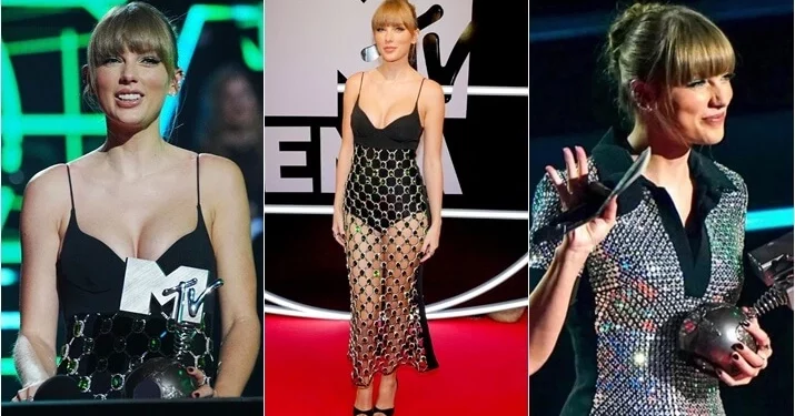 “The best artist of the year” – Taylor Swift appeared at the MTV EMA awards in a dress by David Koma “The best artist of the year” – Taylor Swift appeared at the MTV EMA awards in a dress by David Koma