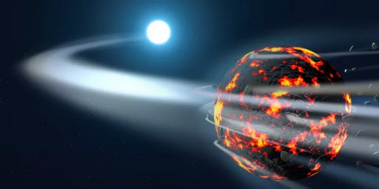 Vaporized asteroids suggest planets and stars form at the same time Vaporized asteroids suggest planets and stars form at the same time