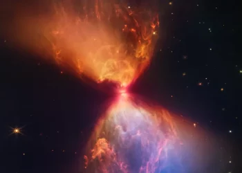 Fiery James Webb Space Telescope image shows the early days of star formation