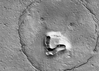 A Bear Face was spotted on Mars. Here’s how that happened