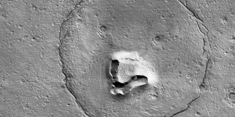 A Bear Face was spotted on Mars. Here’s how that happened A Bear Face was spotted on Mars. Here’s how that happened
