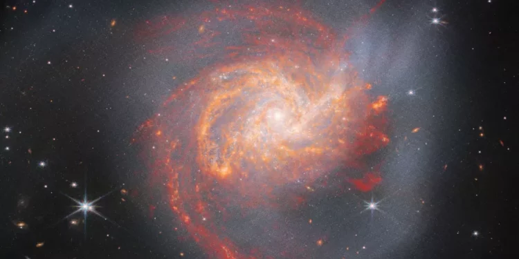 The James Webb Space Telescope spots the wreckage of a cosmic clash of the Titans The James Webb Space Telescope spots the wreckage of a cosmic clash of the Titans