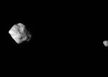Strange moon of asteroid Dinkinesh is weirder than thought after NASA probe finds ‘contact binary’ (photo)