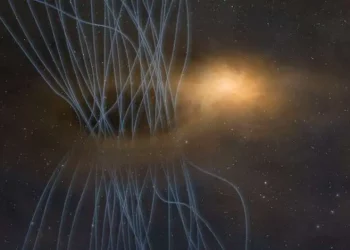 Researchers find baby stars discharge plume-like ‘sneezes’ of magnetic flux during formation