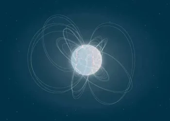 International team detects eruption of mega-magnetic star in nearby galaxy